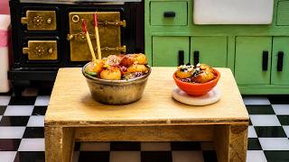 Chewy Chili Crisp Potato Bites 🥔🌶️Amazing Miniature cooking | Miniature Hieu's kitchen