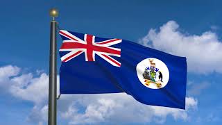 Flag of South Georgia and the South Sandwich Islands (1992–1999)