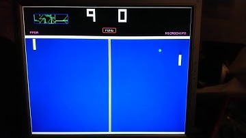 PONG VHDL FPGA testing #3