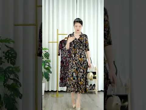 Video Thời Trang Trung Niên đầm thun lưới mềm mại Ladyshop... - youtube