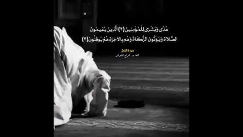 تلاوه قصيره من سورة النمل بصوت القارئ هزاع البلوشي