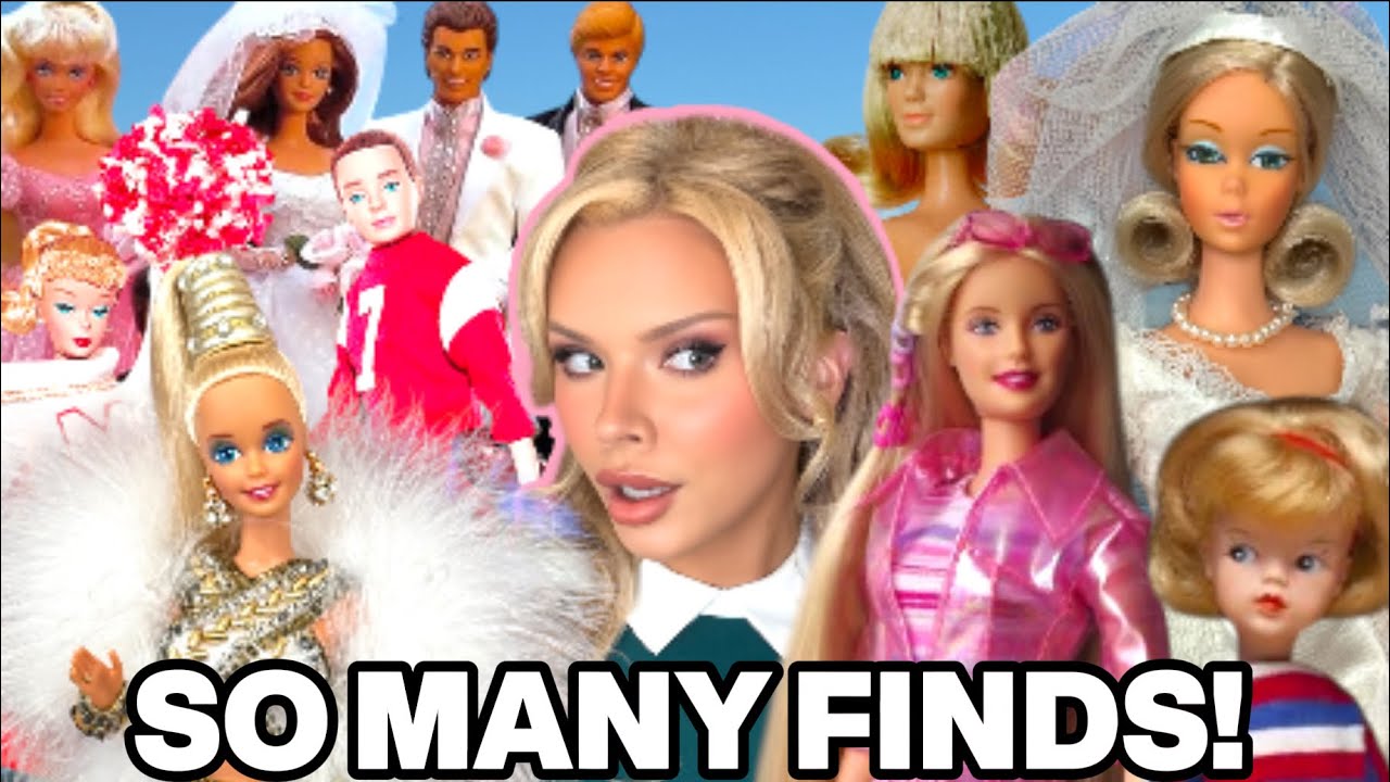 FLEA MARKET ADVENTURE! VINTAGE BARBIE FASHION DOLL HAUL! 
