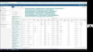 DHIS2 v238 Analytics: Line listing app