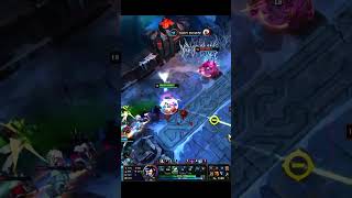 Kalista Jumps Around for a Crazy Quadra! | LOL Moments | #shorts #highlights #leagueoflegends #funny