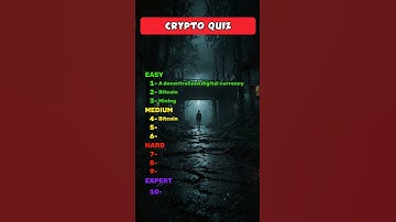 Crypto Quiz Time! Let’s See If You’re Satoshi’s Cousin! #shorts #quiz #btc #ethereum