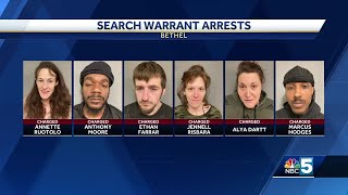 Nearly a dozen people arrested in Bethel, Vermont investigation