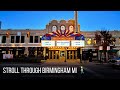 4K Sunset Walking Tour in Birmingham Michigan | Explore Metro Detroit in 2024