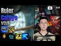 Ruler Adc Caitlyn vs Vladimir lol KR solo rank Full Game 16.10 | 룰러 케이틀린 vs 블라디미르