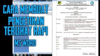 Cara Cepat Belajar Microsoft Word 2007 untuk pemula |  Tutorial MS OFFICE