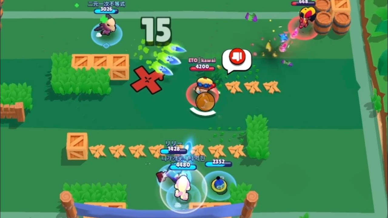 《亂鬥足球》再嘲諷啊你多屌！？ 沒什麼比制裁倒讚仔更爽的事 BrawlStars 荒野亂鬥 - YouTube
