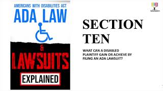 ADA Lawsuit Filer Relief Available under the Americans with Disabilities Act