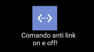 COMO FAZER O COMANDO ANTI LINK ON E OFF NO DISCORD BOT DESIGNER!