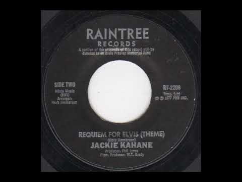 Jackie Kahane – Requiem For Elvis [USA, Lament with Orchestration] 1977