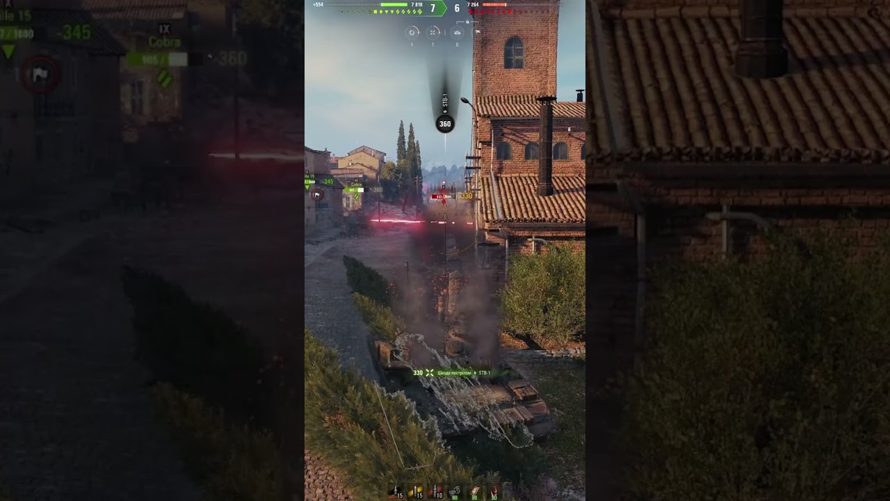 World of Tanks - Об. 140 - Монастир #games #action #worldoftanks #tank #battle #battlefield