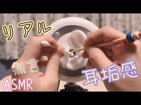 【3dio ASMR】リアルな 耳垢感のある 耳が心地の良い 耳かき音 /Ear Cleaning /睡眠用 【No Talking】