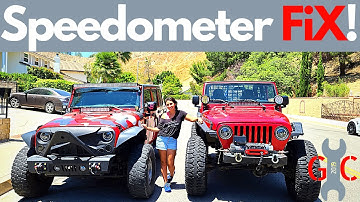 FIX Your Jeep Speedometer After Bigger Tires | FULL DIY!