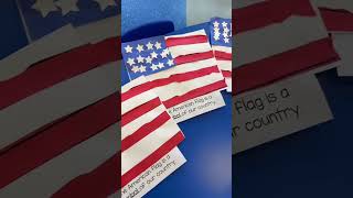 Explore how art meets education in our classroom with this American flag art project! As part of