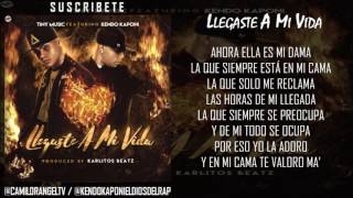 LLEGASTE A MI VIDA -  TINY MUSIC FT KENDO KAPONI (LETRA)