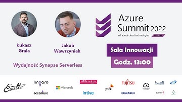⌨ Wydajność Synapse Serverless – Łukasz Grala, Jakub Wawrzyniak