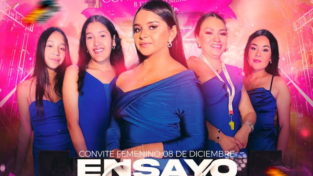 ENSAYO CONVITE DE DAMAS 8 DE DICIEMBRE CHICAMAN. Quiché. AMENIZAN INTERNACIONALES CONEJOS 🐰 ✅️ 😎 👉 