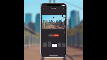 VideoShow Video Editor, Change canvas size easily