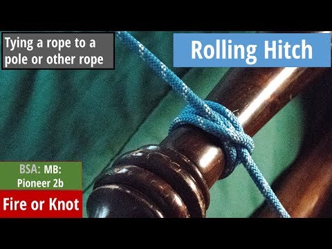 Knot Instruction - Rolling Hitch