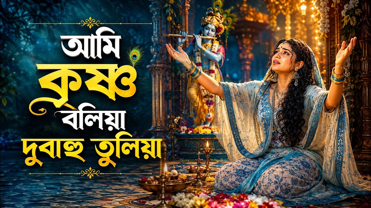 Ver আমি কৃষ্ণ বলিয়া দুবাহু তুলিয়া | Ami Krishna Boliya Dubahu Tuliya | Beautiful Devotional Bhajan no YouTube Ver আমি কৃষ্ণ বলিয়া দুবাহু তুলিয়া | Ami Krishna Boliya Dubahu Tuliya | Beautiful Devotional Bhajan no YouTube