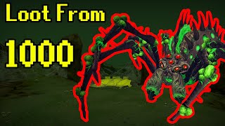 Loot From 1000 Araxxi Rs3 Ironman 21