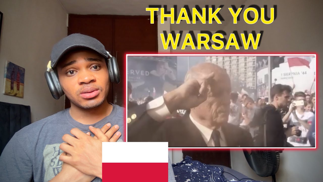 Reaction to Warsaw “W” Hour emotional (2019) Warsaw, Poland 