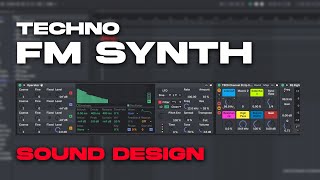 Sound Design // Techo FM Synth [Ableton Live]