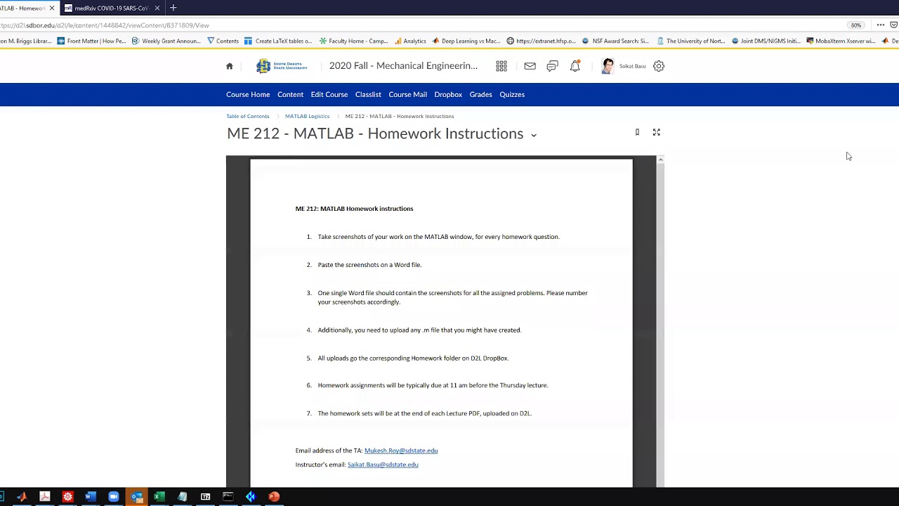 MATLAB Lecture 2: Matrices and Vectors - YouTube