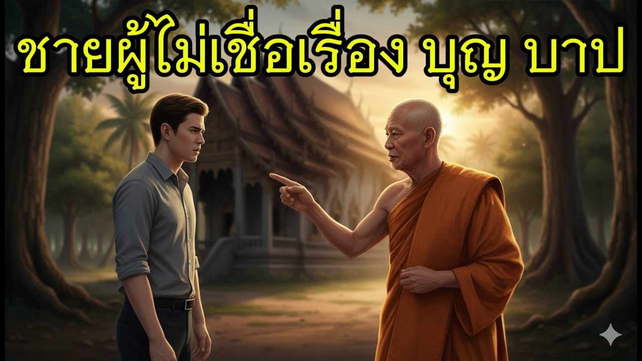 เขาไม่เชื่อเรื่องบุญบาป…จนวันที่กรรมเอาคืน | นิทานกฎแห่งกรรม#นิทานธรรมะ #นิทานสอนใจ #กฎแห่งกรรม