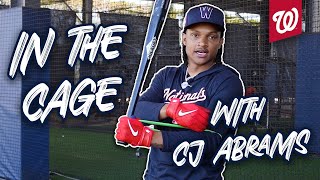 Cage Session With Nats Shortstop CJ Abrams