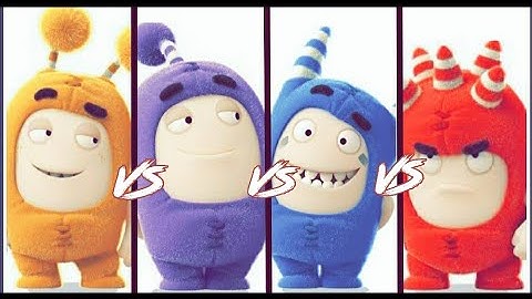 oddbods | slick vs jeff vs Pogo vs fuse | kids PlayGames | oddbods turbo run