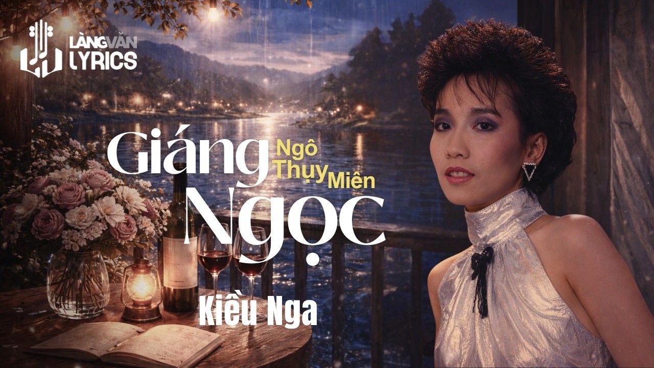 Kiều Nga | Giáng Ngọc (Ngô Thụy Miên) | Official Làng Văn (Lyrics)