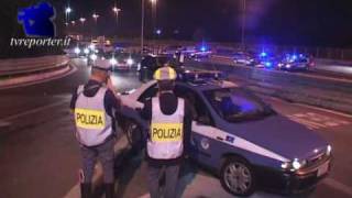 ROMA: CONTROLLI POLIZIA NELLA NOTTE SUL GRA