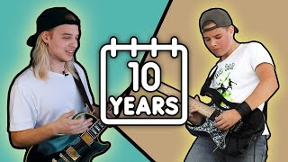 Что изменилось за 10 лет игры на гитаре?