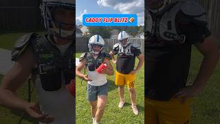 1v1 Caddy Flip Blitz🏈😤 tackle is a point #sports #football #game #funny @CaddyFlip