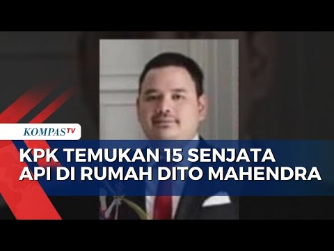 Geledah Rumah Dito Mahendra, KPK Temukan 15 Senjata Api