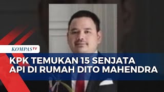 Geledah Rumah Dito Mahendra, KPK Temukan 15 Senjata Api