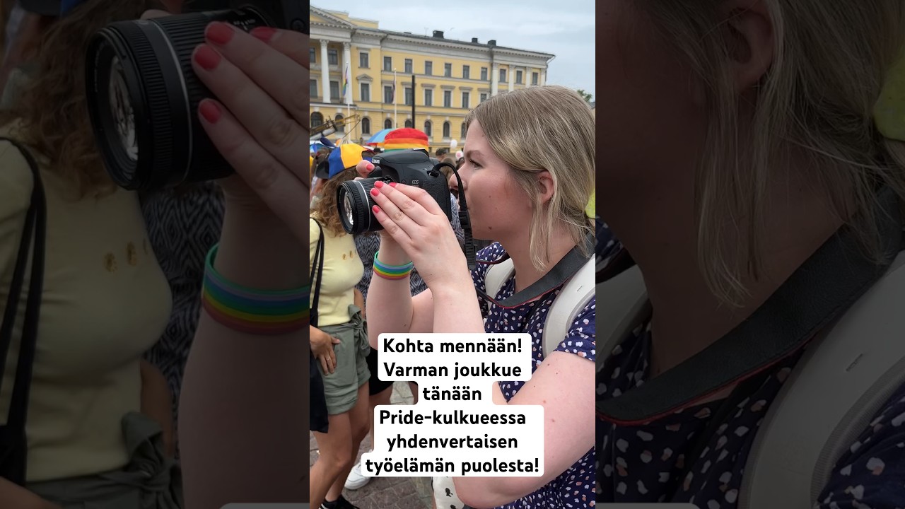 Yhdenvertaisen työelämän puolesta! Helsinki Pride -kulkue lähtee pian ja varmalaiset ovat valmiina!