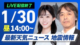ウェザーニュースの配信のサムネイル画像