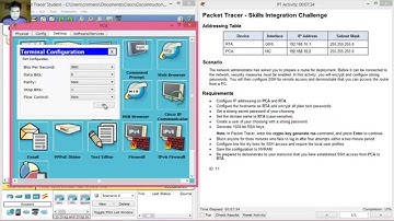 11.6.1.2 Packet Tracer - Skills Integration Challenge