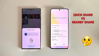 QUICK SHARE VS NEARBY SHARE. Which file sharing app is faster? screenshot 1
