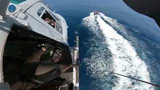 ESPS 'Canarias' Medevac drill in the Indian Ocean