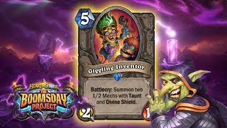 Giggling Inventor Boomsday Card Showcase