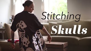☠️ Went dark on YT because of stitching skulls┆Silent Vlog