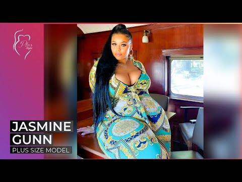 Jasmine Gunn 💯🔥~ Curvy Plus Size Model ~ Biography, Wiki & Facts. - YouTube
