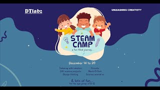 Innovation STEAM CAMP December  2020 Promo