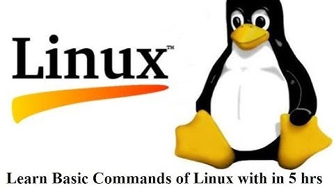 Linux Command Line Tutorial Full Video 5hr video tutorial   Learn Terminal Commands